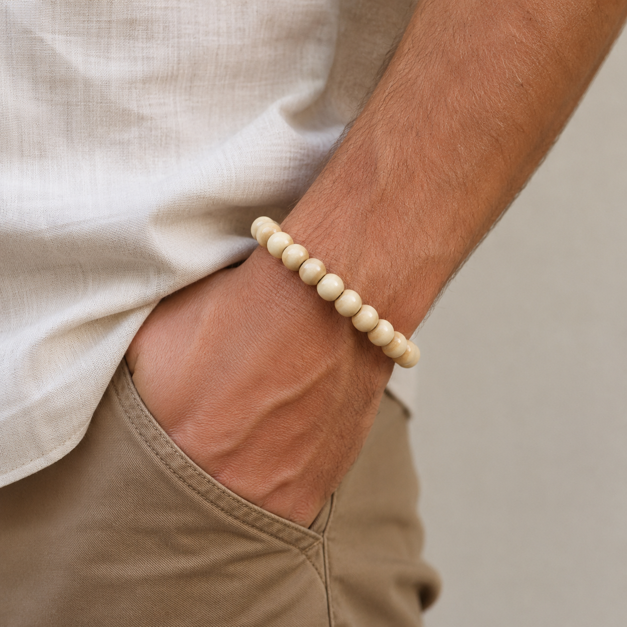 Natural Wood Bracelet
