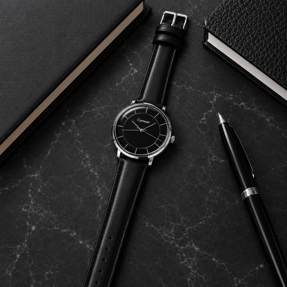 Men’s Classic Black Dial Watch