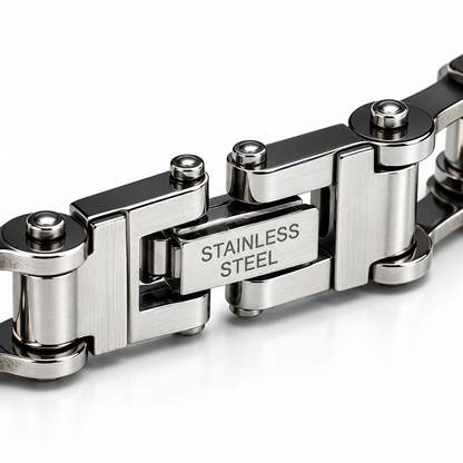 Men’s Stainless Steel Chain Link Bracelet