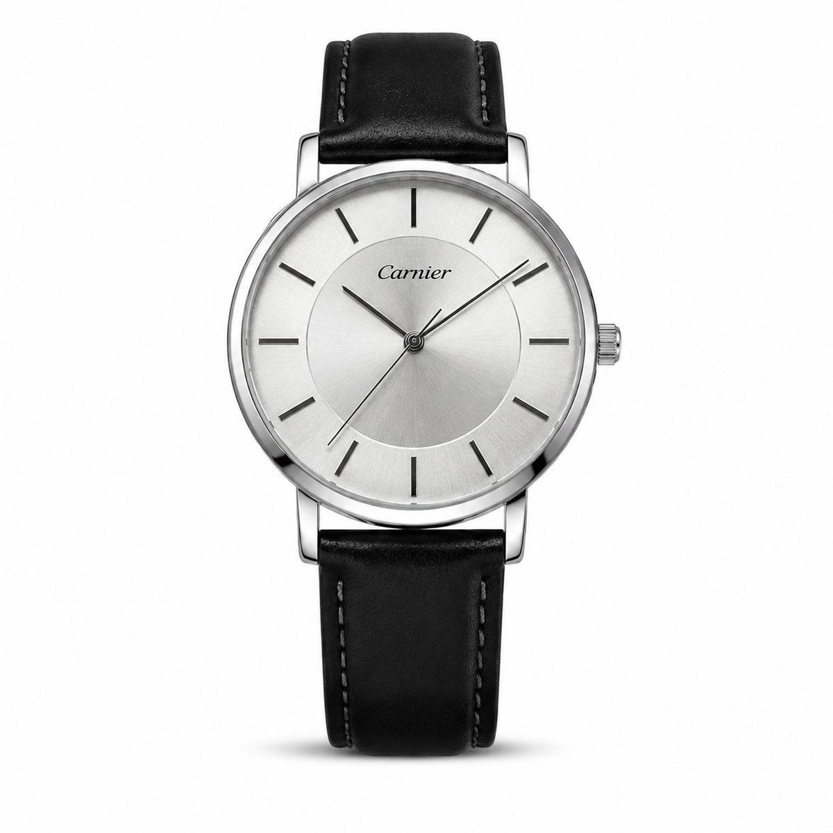 Men’s Classic Silver Dial Watch