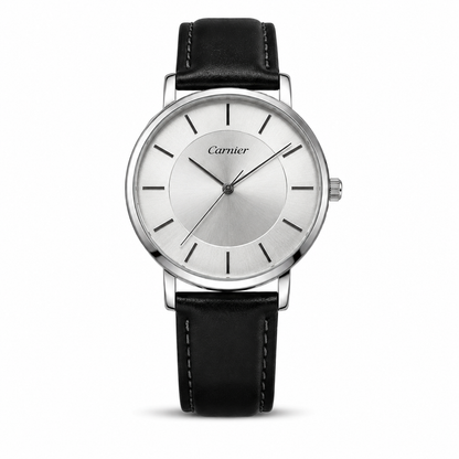 Men’s Classic Silver Dial Watch