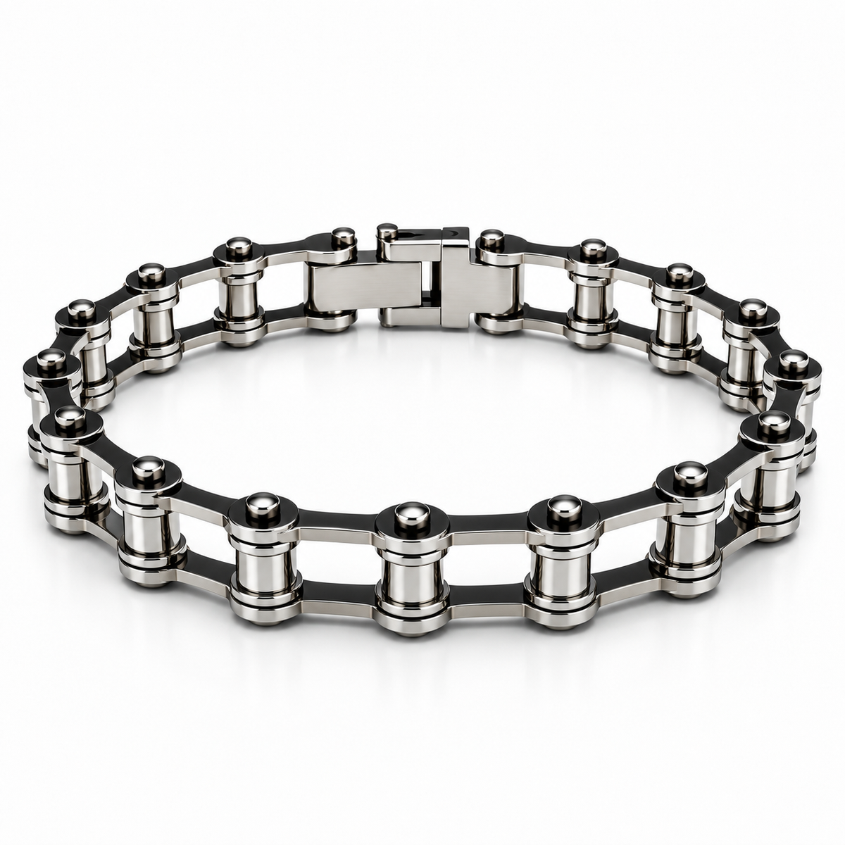 Men’s Stainless Steel Chain Link Bracelet
