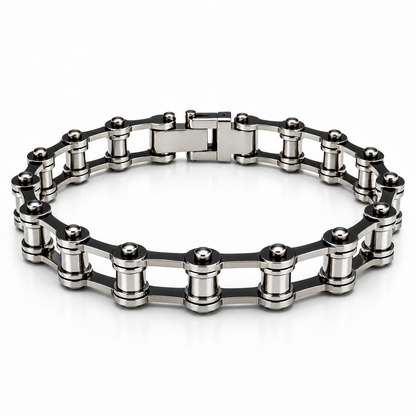 Men’s Stainless Steel Chain Link Bracelet