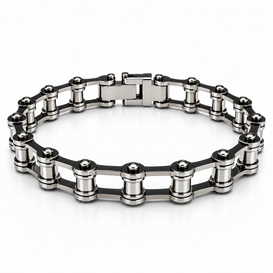 Men’s Stainless Steel Chain Link Bracelet