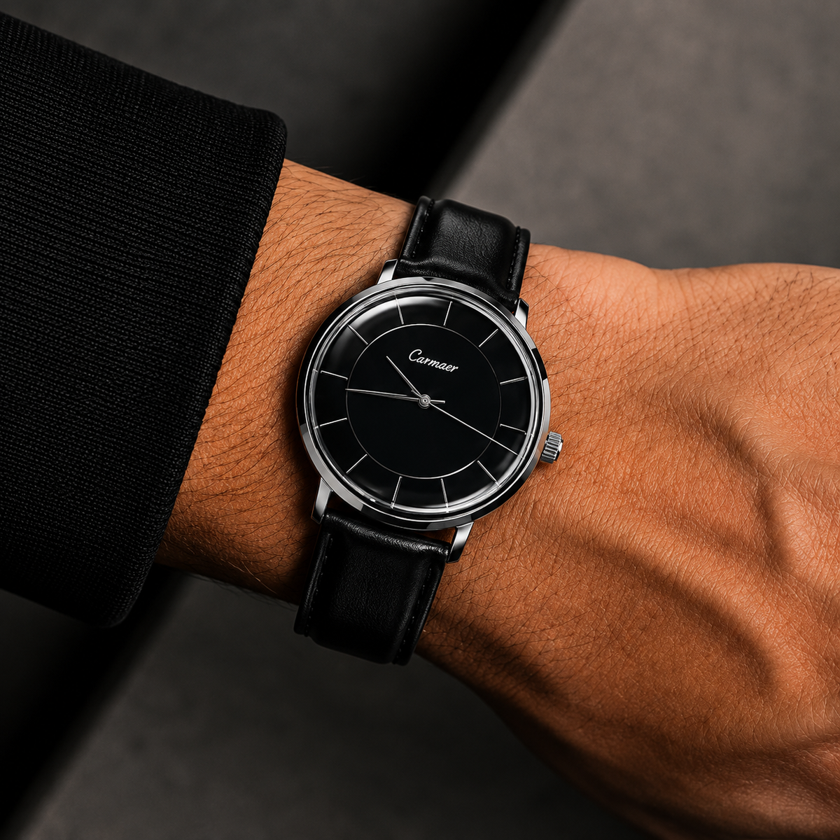 Men’s Classic Black Dial Watch