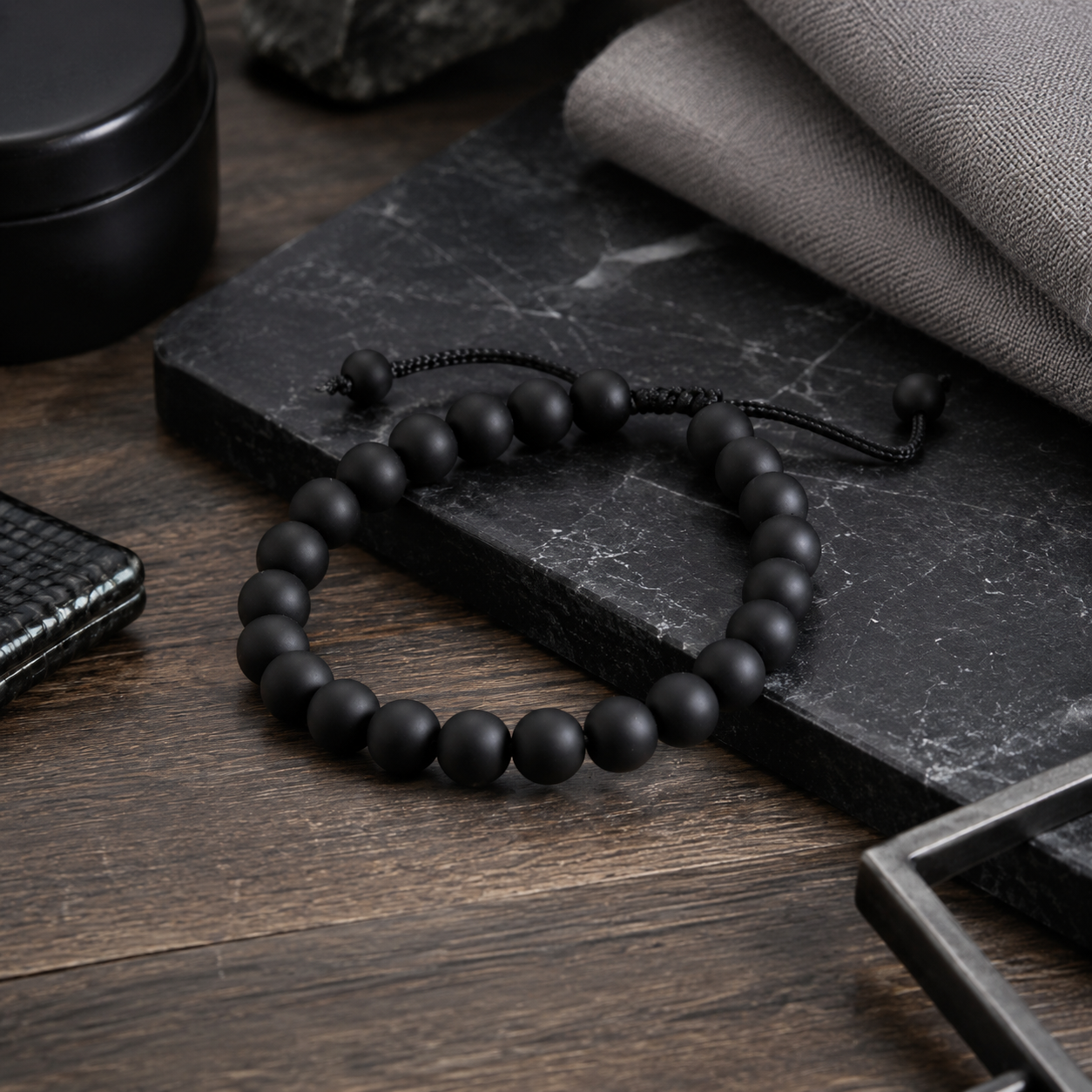 Matte Onyx Bracelet