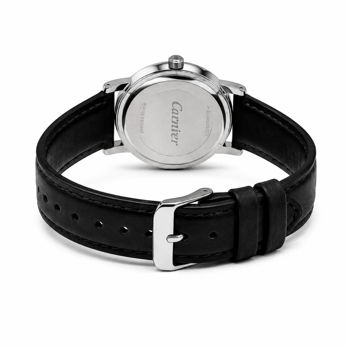 Men’s Classic Silver Dial Watch