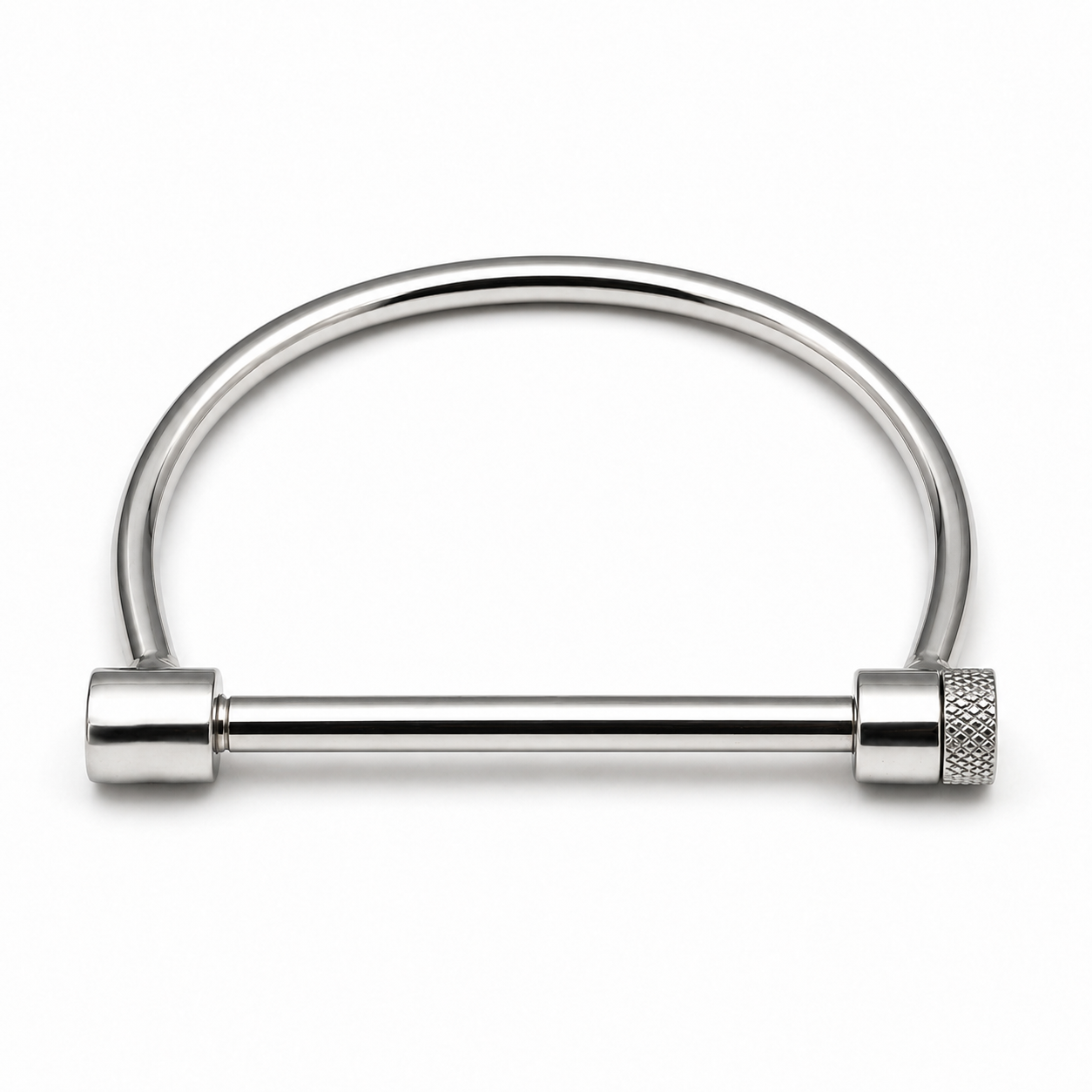 Men’s Stainless Steel Screw Cuff Bracelet