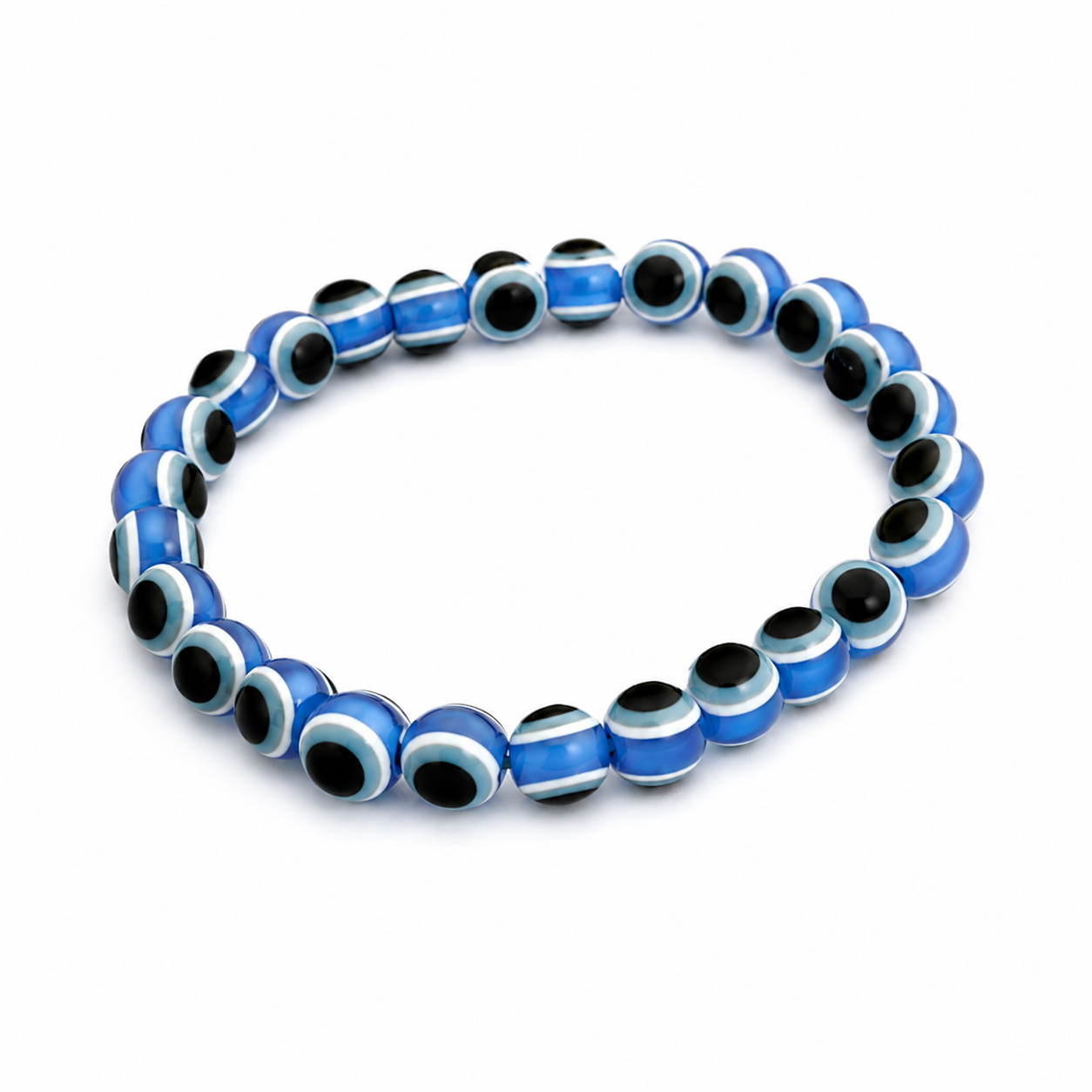Evil BLUE Eye Beaded Bracelet