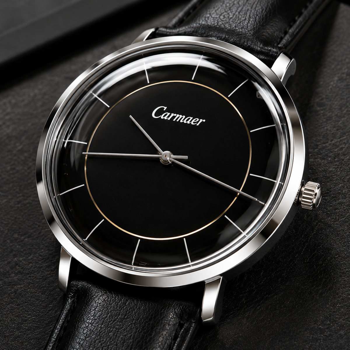 Men’s Classic Black Dial Watch