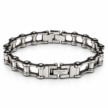 Men’s Stainless Steel Chain Link Bracelet
