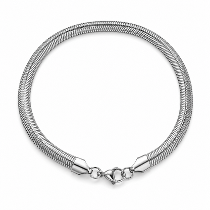 Stainless Steel Snake Chain Bracelet