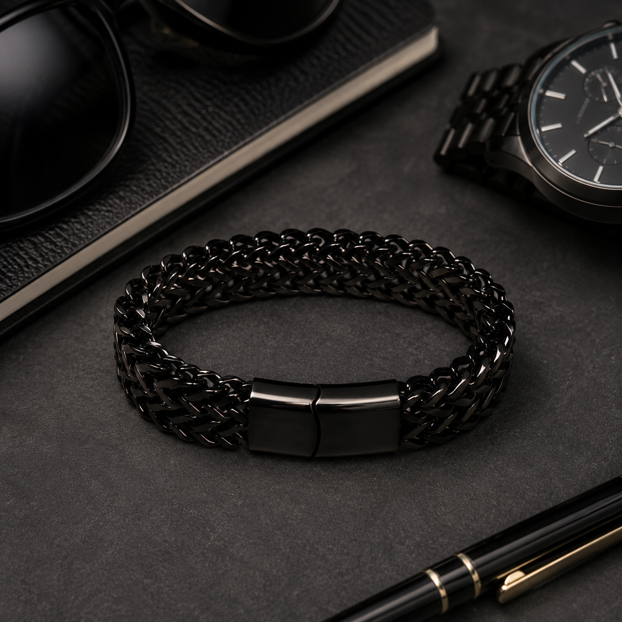 Men’s Stainless Steel Chain Bracelet