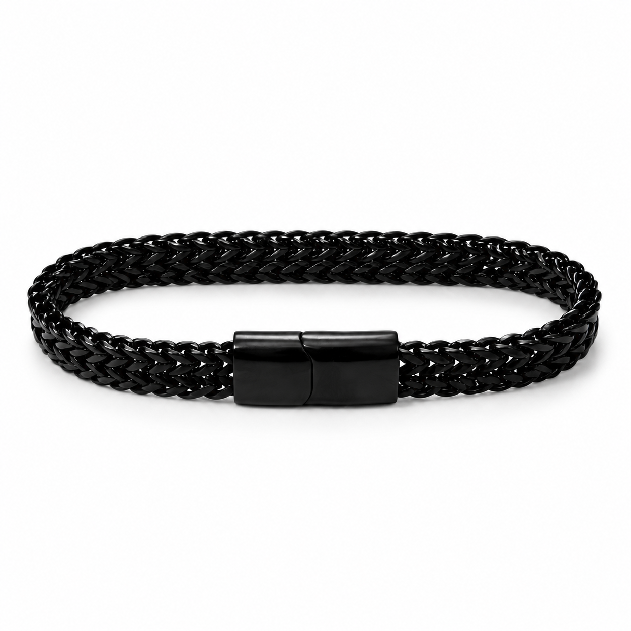 Stainless Steel Braided Chain Bracelet for Men