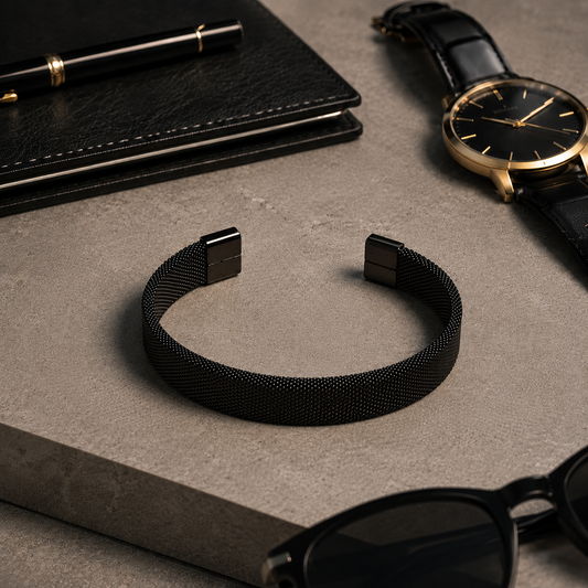 Mesh Cuff Bracelet