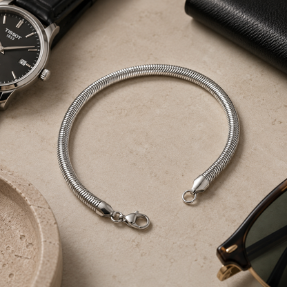 Stainless Steel Snake Chain Bracelet
