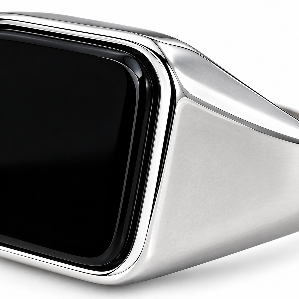 Men’s Black Onyx Signet Ring