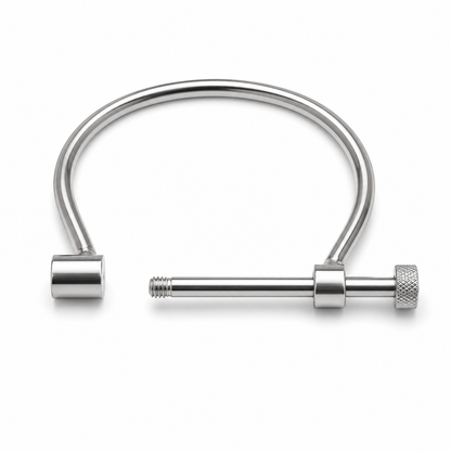 Men’s Stainless Steel Screw Cuff Bracelet